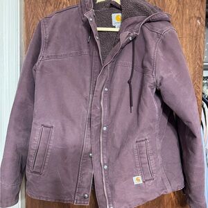 Carhartt Sherpa-Lined Hooded Jacket